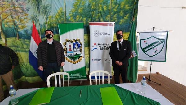 SND y comuna de Yaguarón construirán polideportivo municipal - ADN Paraguayo