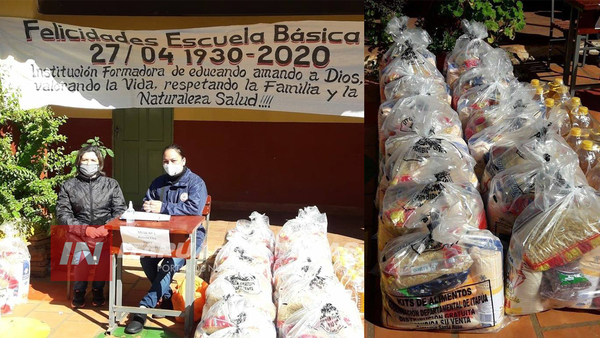 GOBERNACIÓN CUMPLE CON ENTREGA DE ALIMENTOS A FAMILIAS DE ESCOLARES