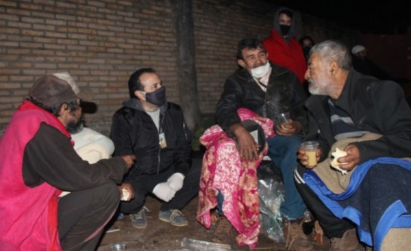 Comuna brinda abrigo y alimento a personas en situación de calle
