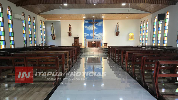 CELEBRAN REMOZADO TOTAL DE LA PARROQUIA MARIA REINA DE LA PAZ
