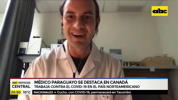 Medico paraguayo se destaca en Canadá - ABC Noticias - ABC Color