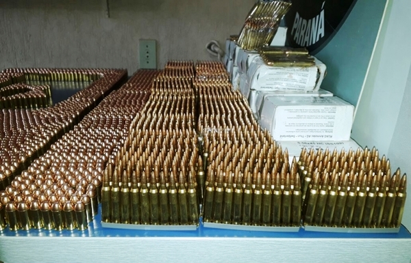 Cae carga de 12 mil municiones de grueso calibre llevados desde CDE