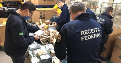 Receita decomisó cargas por 92 millones de reales