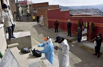 Inédito rastrillaje en barrios de La Paz para frenar al coronavirus - Mundo - ABC Color