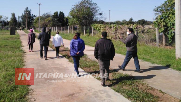 USF CAPITÁN MIRANDA DINAMIZA EL USO DEL PARQUE DE LA SALUD