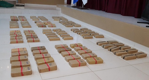 SENAD detuvo a 4 personas con 122 kilos de cocaína en el Chaco