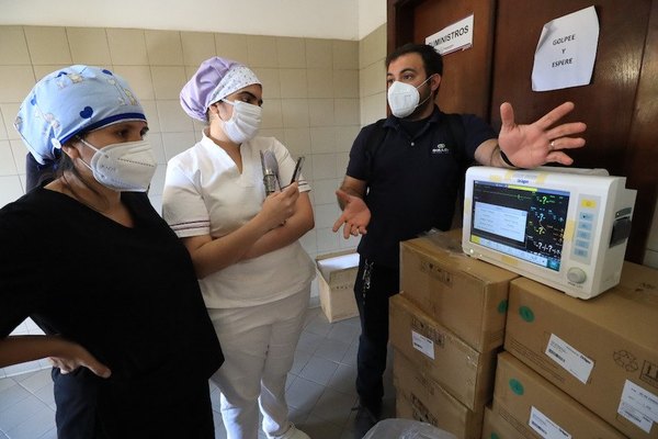 Refuerzan con equipos salas de internación | Crónica