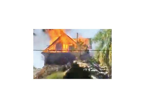Incendio consumió la cabaña Ita Kua