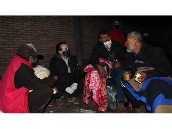 El frío golpea más a personas que viven en situación de calle en CDE