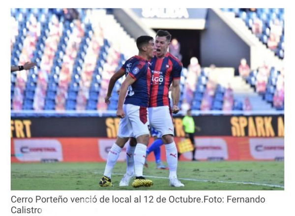 Cerro Porteño, más puntero que nunca