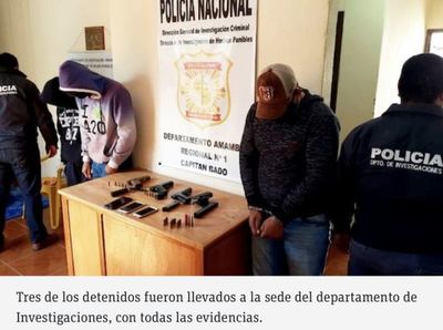 Atrapan a presuntos sicarios en Cap. Bado
