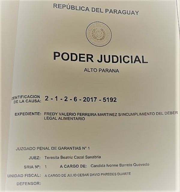 Asistente fiscal impide que MENOR reciba ayuda ALIMENTARIA de su PADRE, quien tiene orden de captura