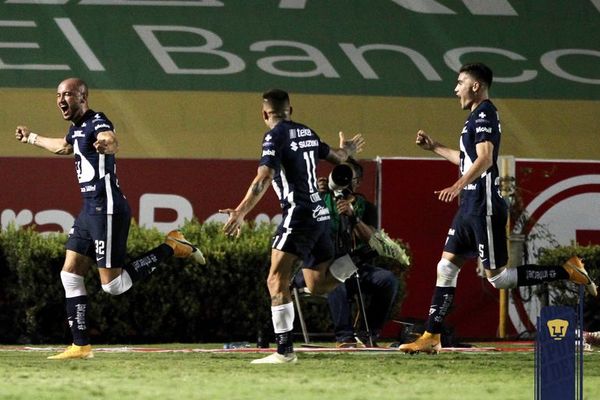 Carlos González salva un punto para Pumas  - Fútbol - ABC Color