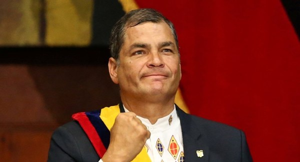 Correa vuelve por el poder en Ecuador, ahora como candidato a vicepresidente