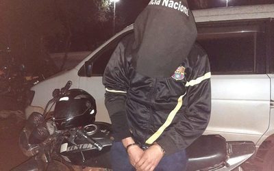 Apresan a motochorro en Ciudad del Este