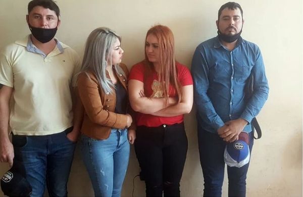 Detienen a cinco personas por robo de maquina sembradora en Cruce Bella vista