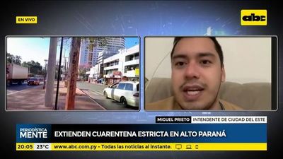 Extienden la cuarentena estricta en Alto Paraná - Periodísticamente - ABC Color