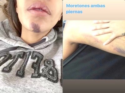 Modelo he’i que fue tongueada ¡por político! | Crónica