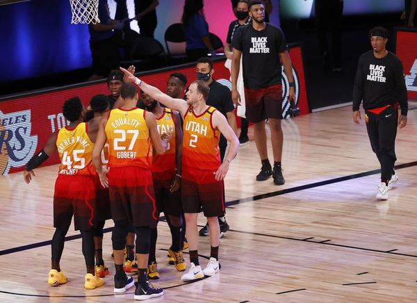 Donovan Mitchell guió el triunfo de los Jazz en el cuarto partido - Básquetbol - ABC Color