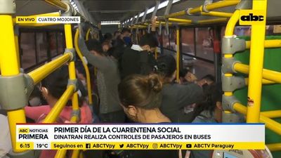 Multas a transportistas por exceso de pasajeros - ABC Noticias - ABC Color