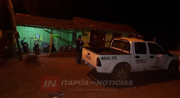 HOMBRE HERIDO POR ARMA BLANCA EN SAN BUENAVENTURA ITAPÚA POTY.