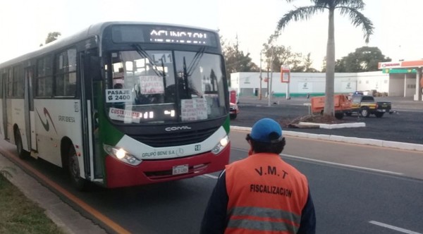 Mas de cien multas a empresas de buses desde el inicio de la pandemia - Megacadena — Últimas Noticias de Paraguay