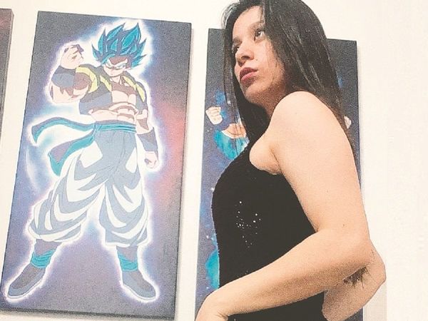 Apareció la "Miss Dragon Ball" y ya arranca suspiros
