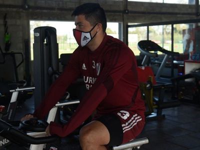 Jorge Moreira se suma al entrenamiento de River Plate