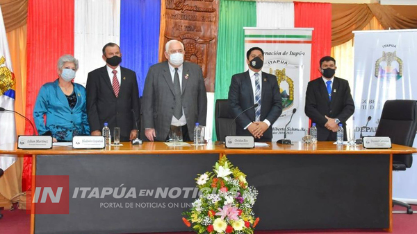 ASUMIÓ LA MESA DIRECTIVA 2020/2021 DE LA JUNTA DEPARTAMENTAL CON ASISTENCIA DEL GOBERNADOR