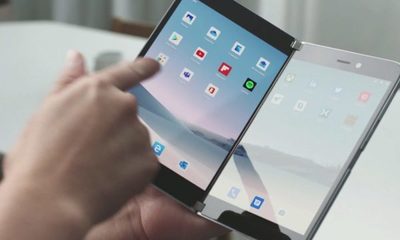 Microsoft vuelve al redil con pantalla plegable