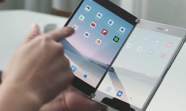 Microsoft vuelve al redil con pantalla plegable
