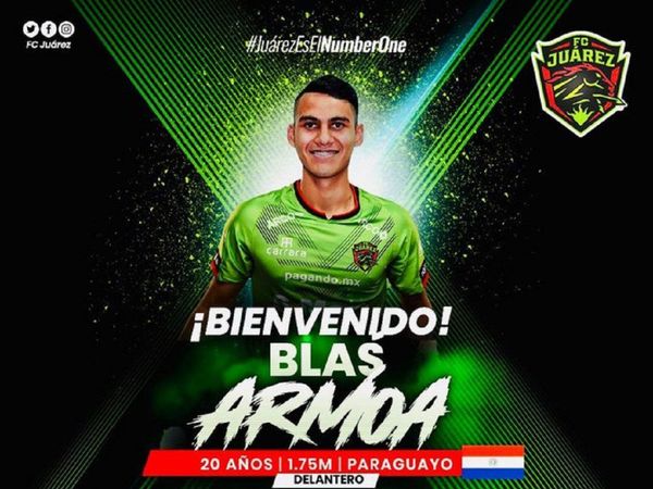 Blas Armoa, presentado en Juárez