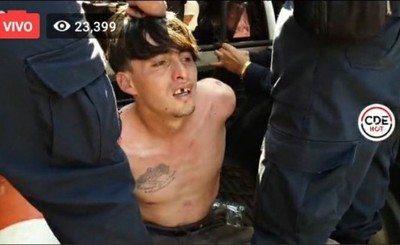 Se encerró en casa de su tío y amenazó explotar una garrafa de gas