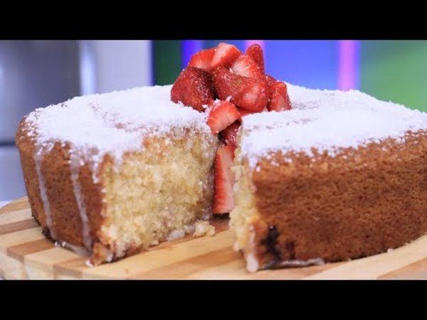 Torta de coco y frutilla y Pasta a la crema | Recetas en Vive la Vida XL con Dani Marco
