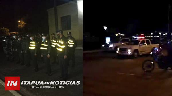 CONTROLAN CUMPLIMIENTO DE PROTOCOLOS SANITARIOS EN ENCARNACIÓN