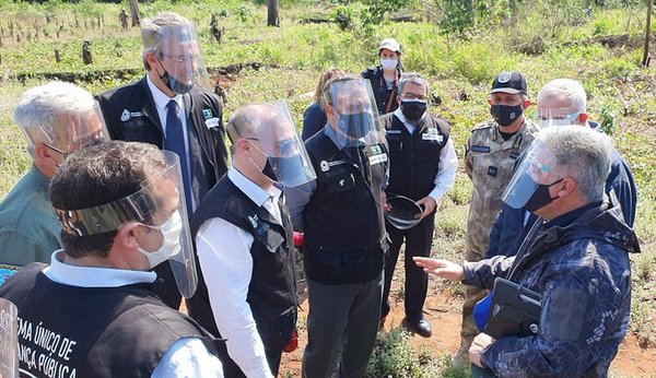 Ministros de Seguridad de Paraguay y Brasil recorrieron zonas de Operación en Amambay