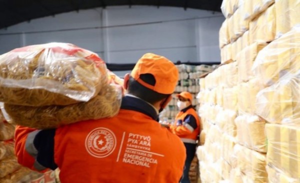 Distribuyen 160.000 kg de alimentos a afectados por la pandemia en AP