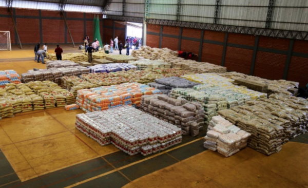 HOY / Distribuyen alimentos en Alto Paraná