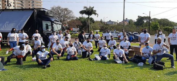 Gremio de actividades físicas se suman a campaña de concienciación - ABC en el Este - ABC Color