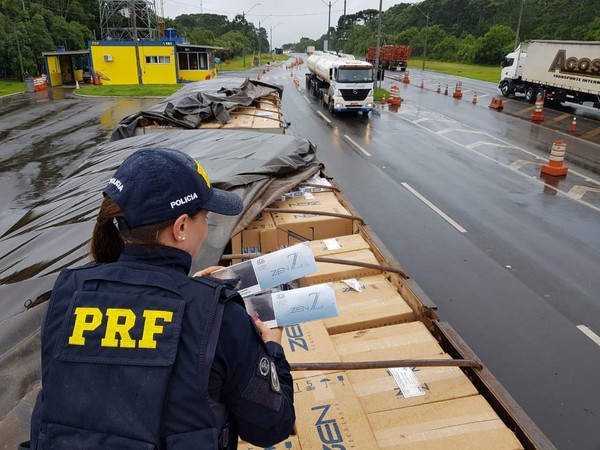 Decomisan 550 mil gruesas de CIGARRILLO llevado de CONTRABANDO desde el PARAGUAY