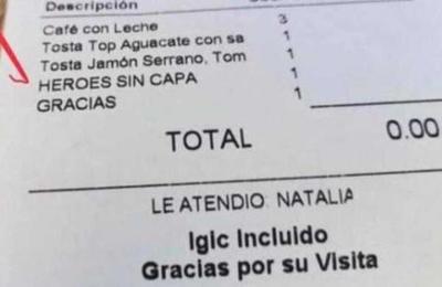 'Héroes sin capa': el gesto de un local con los bomberos que luchan contra un incendio en España - C9N