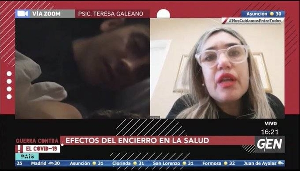 HOY / Efectos del encierro en la salud de las personas, al respecto nos habla la psicóloga Teresa Galeano