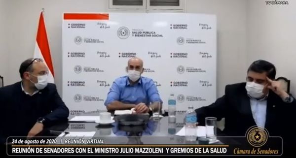Un ”amansado” Mazzoleni, recibe críticas generalizadas de personal de blanco - Nacionales - ABC Color