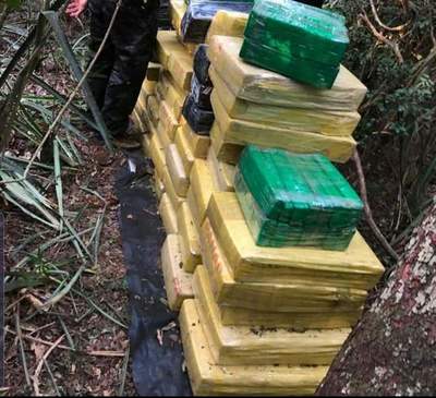 En Canindeyú incautan droga por US$ 500 mil