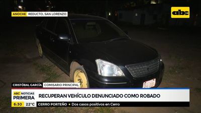 Recuperan vehículo denunciado como robado en Reducto - ABC Noticias - ABC Color