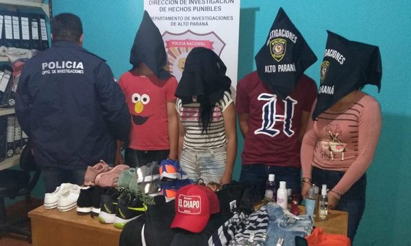 Cuatro delincuentes detenidos por serie de hurtos en Itakyry – Diario TNPRESS