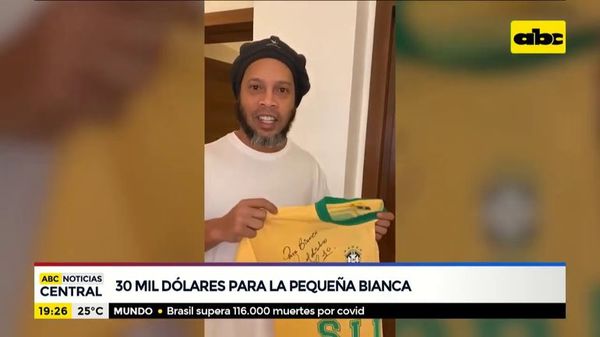 Treinta mil dólares para la pequeña Bianca - ABC Noticias - ABC Color