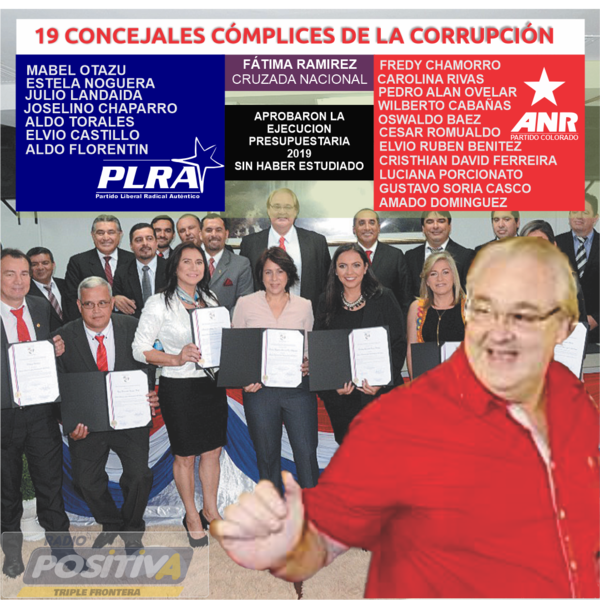 Concejales “CÓMPLICES” del gobernador, aprueban corrupta ejecución presupuestaria - Radio Positiva