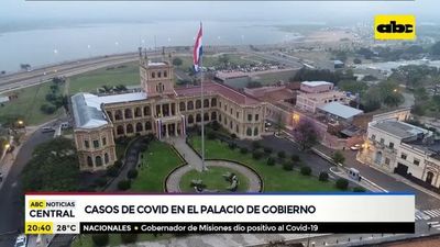 Casos de covid en el Palacio de Gobierno - ABC Noticias - ABC Color