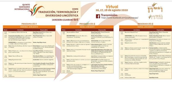 Hoy inicia Seminario de Yvy Marãe'ỹ con más 1000 participantes » San Lorenzo PY